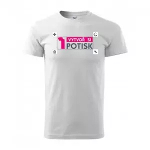 Heren T-shirt met eigen bedrukking