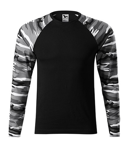 CAMOUFLAGE T-shirt met lange mouwen UNISEX 1 CAMOUFLAGE T-shirt met lange mouwen UNISEX