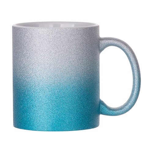 Glittermok met eigen bedrukking - glitterbedrukking van mokken online, voordelig en snel