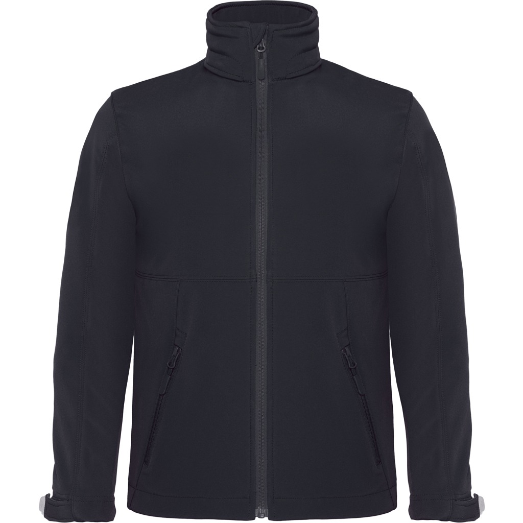 Kinder 3-laags softshelljas B&C | Hooded Softshell /kids 1 Kinder 3-laags softshelljas B&C | Hooded Softshell /kids