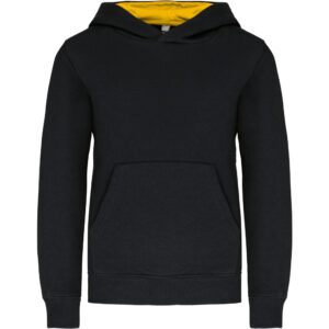 Kinderhoodie met contrastdetails Kariban | K 453