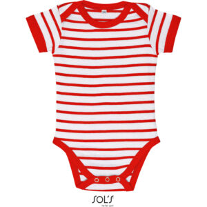 Gestreepte babyromper SOL'S | Miles Baby