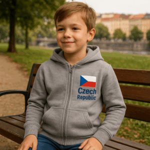 Kinderhoodie TRENDY ZIPPER met capuchon 3 Kinderhoodie TRENDY ZIPPER met capuchon