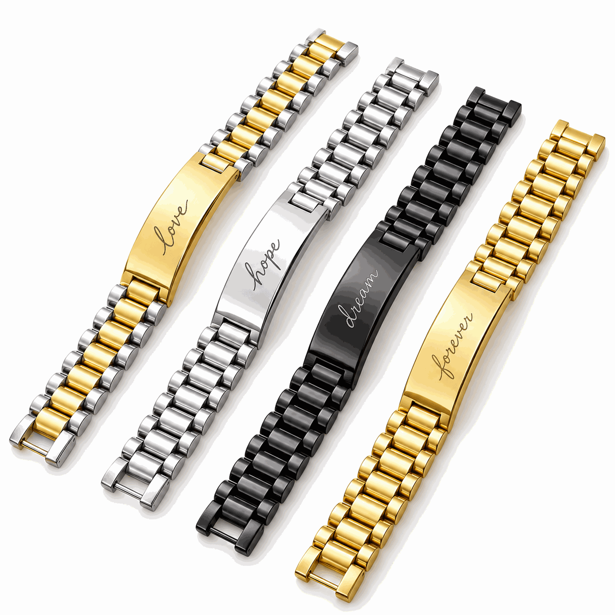 Herenarmband met eigen gravure